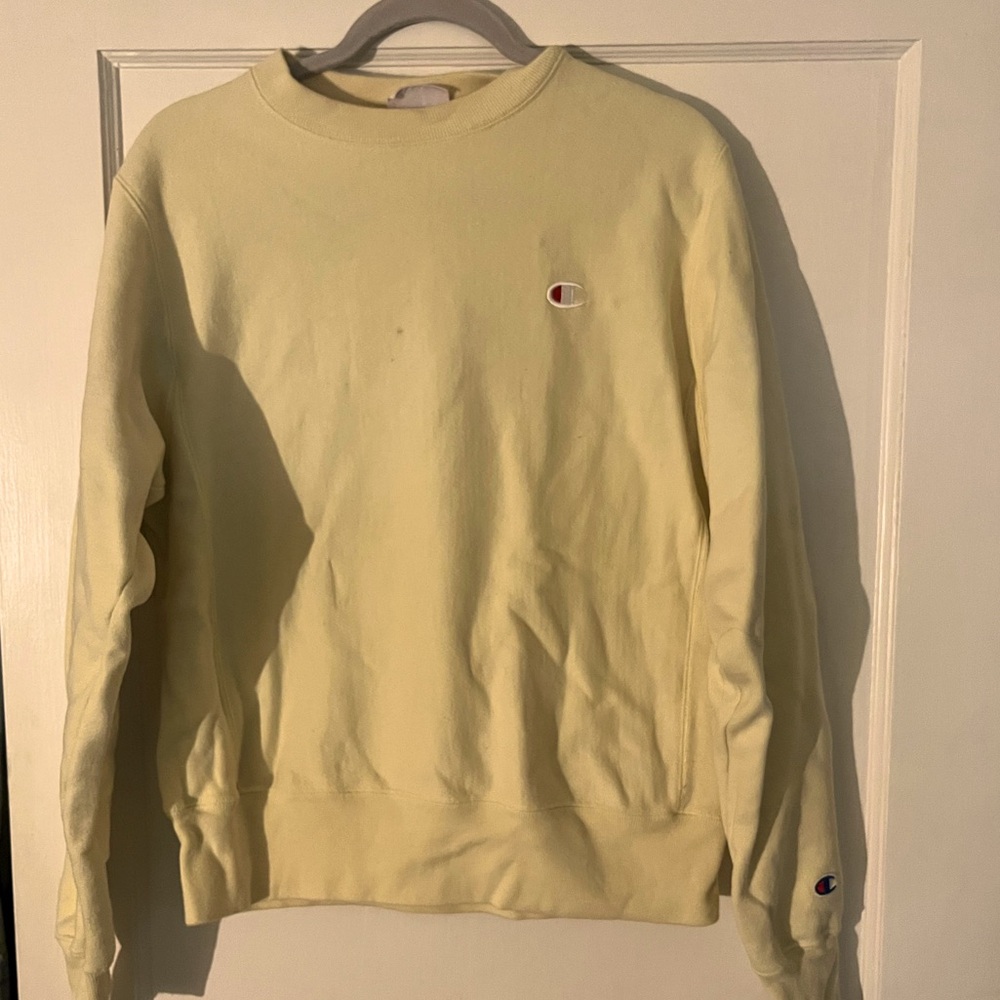 Thick material crew neck champion sweatshirt